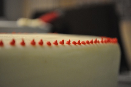Detail of Red Dot Rim Detail of Red Dot Rim