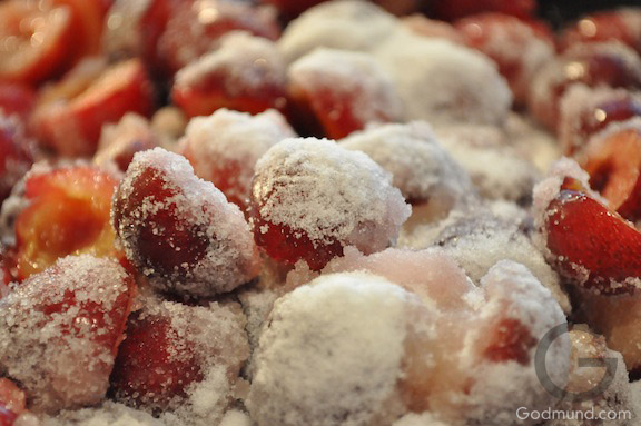 frosted cherries frosted cherries