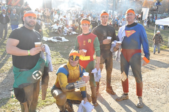 Some cool kids that ran the course in costume Some cool kids that ran the course in costume