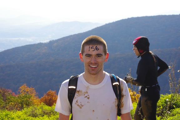 Shawn at the top of the 1005 ft climb! Shawn at the top of the 1005 ft climb!